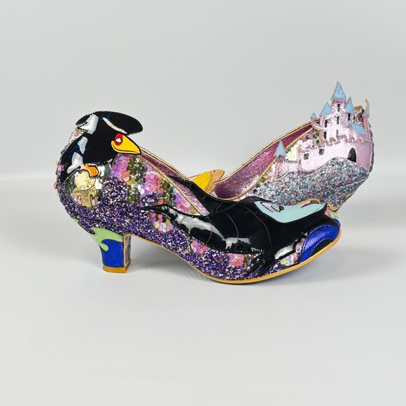 Irregular Choice Touch the Spindle! Sleeping Beauty Heels – Size 39 - Picture 4 of 9